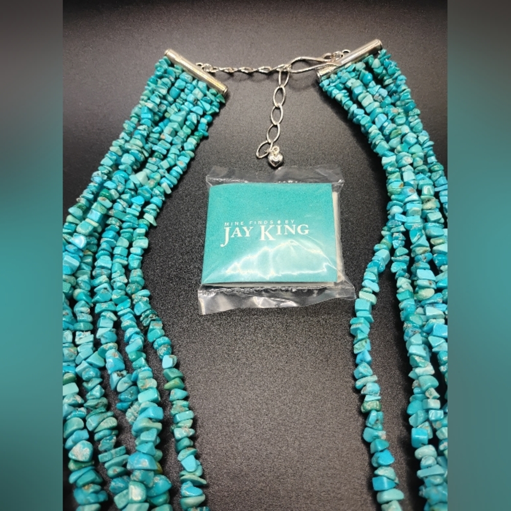 Jay king Multi-Strand Turquoise Necklace - Picture 5 of 9